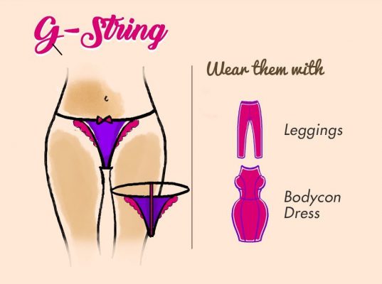شورت های نواری یا ( G string)