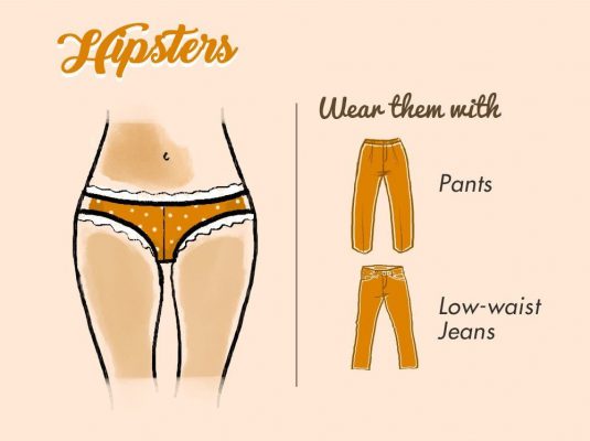 شورت های جذب فاق کوتاه یا (hipsters)